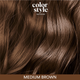 Półtrwała pianka koloryzująca Indola Color Style Medium Brown 200 ml (4067971002941) - obraz 2