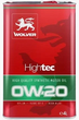 Масло двигателя WOLVER HighTec 0W-20 4л синтетическое для бензиновых и дизельных двигателей - изображение 1