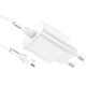 Сетевое зарядное устройство Hoco N22, Type-C, PD, 25W, белое, кабель Type-C to Type-C - изображение 3
