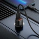 Автомобильное зарядное устройство Borofone BZ19 Wisdom, кабель USB to Lightning, 2.4A, Чёрный - изображение 4