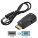 Адаптер перехідник HDMI - VGA (F) + AUX (3.5) чорний - зображення 2