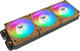 Zestaw wentylatorów Thermaltake CT120 EX Reverse ARGB Sync (3-Fan Pack) Gravel Sand (CL-F224-PL12GS-A) - obraz 2