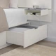 Каркас ліжка з контейнером ІКЕА NORDLI 140х200 см Білий (s09241420) - изображение 6