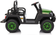 Buggy elektryczny dla dzieci Ramiz Champion 4-osobowy Zielony (5903864983272) - obraz 3