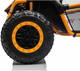 Buggy elektryczny dla dzieci Ramiz Faster Żółty (5903864943733) - obraz 4