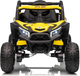 Електричний баггі для дітей Madman UTV-MX Жовтий (5903864984989) - зображення 4