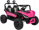 Електричний баггі для дітей Speedy 4 x 4 Рожевий (5903864986860) - зображення 1