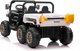 Buggy elektryczny dla dzieci Ramiz Farmer Truck Speed 900 Biały (5903864943610) - obraz 4