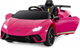 Електричний автомобіль для дітей Lamborghini Invencible Рожевий (5903864942361) - зображення 1