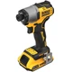Шурупокрут ударний акумуляторний DeWALT, 18 В XR Li-Ion, безщітковий, 2 Аг, 192 Нм, 3200 об/хв, 4200 уд/хв, розмір тримача насадок - изображение 3