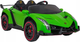 Samochód elektryczny dla dzieci Ramiz Lamborghini Veneno Zielony (5903864983166) - obraz 1