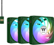 Zestaw wentylatorów Thermaltake CT120 EX Reverse ARGB Sync (3-Fan Pack) Racing Green (CL-F226-PL12RG-A) - obraz 1