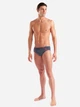 Плавки пляжные мужские Arena Poseidonia Swim Briefs 009075-504 95 Серый/Розовый (3468337621973) - изображение 5