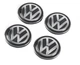 Колпачки на титаны "VW" (65/56мм) черный 5G0601171 - изображение 1