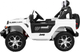 Електричний позашляховик для дітей Jeep Wrangler Rubicon білий (5903864906837) - зображення 3