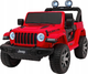 Електричний позашляховик для дітей Ramiz Jeep Wrangler червоний (5903864906844) - зображення 1