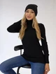 В'язана шапка біні Лопата NEW One-size Темно-сірий - зображення 6