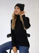 В'язана шапка біні Лопата NEW One-size Темно-сірий - зображення 10
