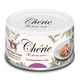 Консервированный корм Cherie Hairball Control Tuna topping Salmon in Gravy влажный корм в виде кусочков тунца и лосося в соусе с эффектом выведения шерсти у кошек 80 г (CHT17004) - изображение 1