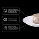 Консервированный корм Cherie Healthy Living Tuna Mousse Мусс из тунца для кошек 80 г (CHT21703) - изображение 4