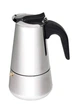 Кофеварка гейзерна Stainless Steel 200 мл на 4 порції Empire (EM-9556) - зображення 1