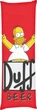 Подушка Дакімакура Simpsons Duff Beer Розмір: 50х150 Cm - изображение 1