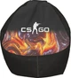 Кресло Груша CS GO: Сплав Цвет: Черный, Размер: S - изображение 1