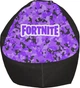 Кресло Груша Fortnite (Камуфляж 1) Цвет: Черный, Размер: S - изображение 4