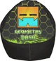 Кресло Груша Geometry Dash [8] Цвет: Черный, Размер: M - изображение 4