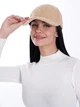 Плюшевая кепка без логотипа Барашек One-size 55-59 см Персиковый - изображение 2