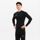 Доросла термофутболка з довгим рукавом чорна Keepdry 100 XL KIPSTA - зображення 4