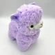 М'яка Плюшева Іграшка Plush Альпака Лама 35 см Бузкова (9247) - зображення 6