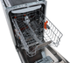 Посудомийна машина Hotpoint-Ariston HSIO 3O23 WFE - изображение 4