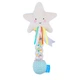 Розвиваюче брязкальце Taf Toys Зірочка з ефектом шуму дощу для немовлят сенсорна іграшка для дрібної моторики з кульками та м'яким плюшем - зображення 1