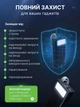 Повербанк 40000 mah 22.5W Qinetiq Phoenix RQ-40 с LED дисплеем и быстрой зарядкой PD/QC 3 порта кабель Type-C в комплекте powerbank павербанк для телефона apple айфона iphone самсунг samsung роутера универсальный павер банк с фонариком + кабель gray - изображение 3