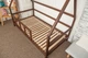 Детская кровать домик Монтессори BUSY WOOD на ножках Модель 1 200x90 см тёмное дерево - изображение 10