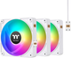 Zestaw wentylatorów Thermaltake CT140 EX ARGB Sync (3-Fan Pack) White (CL-F191-PL14SW-A) - obraz 1