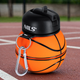 Butelka na wodę Nils Camp NC4104 Silikonowa, składana 550 ml Basketball (5908261683053) - obraz 7