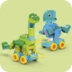 Конструктор LEGO Duplo Динозавры на колесах 3в1 108 деталей (10451) - изображение 7
