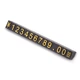 Набор пластиковых ценников Lesko SJX-HDJ-ZH-0-9 Black+Gold 56*4*6 мм с цифрами 100 шт на витрину - изображение 2