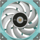 Вентилятор Thermaltake Toughfan 12 Turquoise (CL-F117-PL12TQ-A) - зображення 1