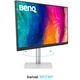TFT 32" BenQ PD3226G, IPS, 4K, 144Hz, HDMI, DP, USB-C, HAS, Pivot, кільк., біло-сріблястий - зображення 9