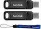 Флеш-накопичувач SanDisk USB 3.1 Ultra Dual Go Type-C 64Gb (150 Mb/s) (SDDDC3-064G-G46) - изображение 3