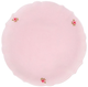 Półmisek Homla Pink Milky z białym rantem Różowy 32 cm (5906496731778) - obraz 1