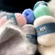 Пряжа из Норки, Желтый №824, 50 г/350 м, с дополнительной нитью для вязания - изображение 4