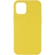Чохол Silicone Case Full Protective (AA) NO LOGO для Apple iPhone 14 (6.1") Жовтий / Yellow - 00000072454_11 - зображення 1