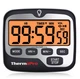 Кухонный цифровой таймер ThermoPro TM01 с функцией часов и подсветкой экрана (очень громкий) - изображение 2