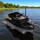 Карповый кораблик катер для завоза прикормки Вулкан черный Fish Killer Vulcan до 2 кг 500 м | 1 бункер | круиз-контроль | Кораблик для рыбалки аккумулятор 12000 mAh - изображение 4