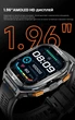 Умные Smart часы TANK X5 - GPS противоударные водонепроницаемые Military Titanium (001438801) - изображение 4