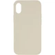 Чохол Silk Full Protective (AA) NO LOGO для Apple iPhone X / XS (5.8") Бежевий / Antique White - 00000072439_2 - зображення 1